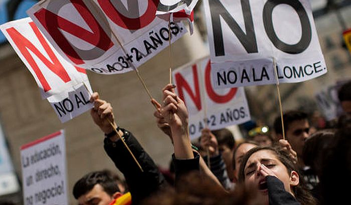 Protesti studenata u Španiji