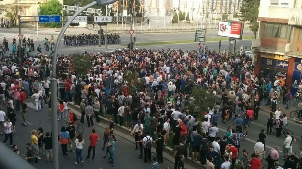 Protesti u Skoplju, osmi put