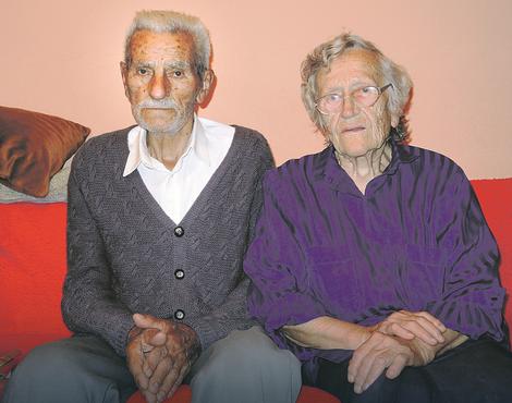 REKORDERI U LJUBAVI Vujka i Vojimir Tomićević u braku već 72 godine