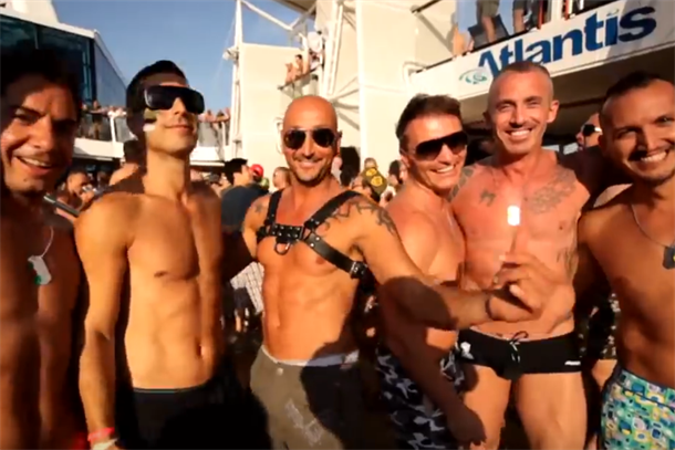 Razuzdana zabava: U Split došao veliki gej kruzer