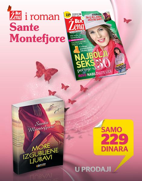 Roman „More izgubljene ljubavi “ književnice Santa Montefjore uz novu „Blic ženu“