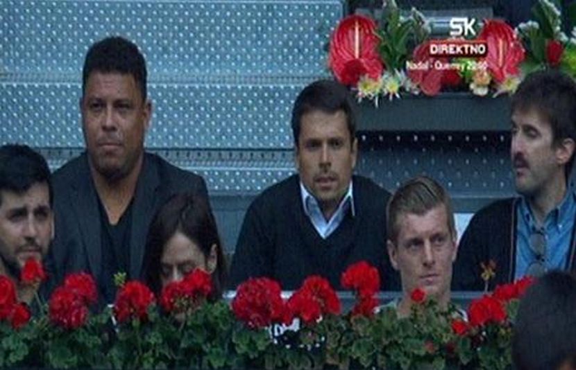 Ronaldo i Kros gledali Novakovu demonstraciju sile u Madridu! (FOTO)