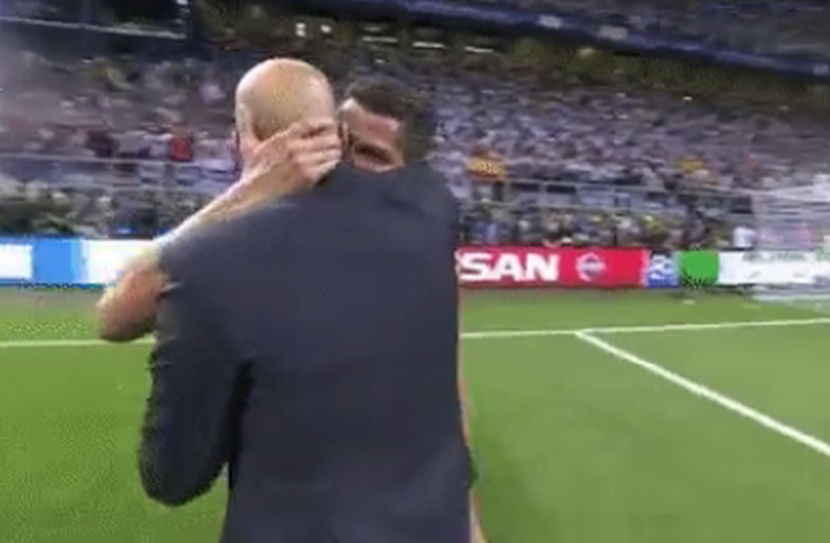 Ronaldo poljubio Zidana tokom proslave titule Lige šampiona (FOTO) (VIDEO)