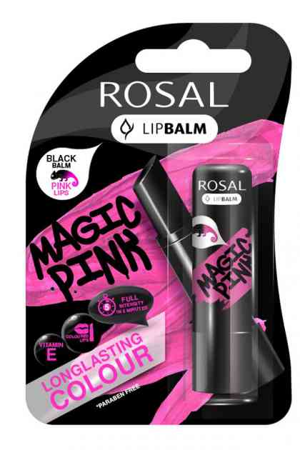 Rosal Lip Balm Magic Pink: Kameleonski balzam za usne + POKLON