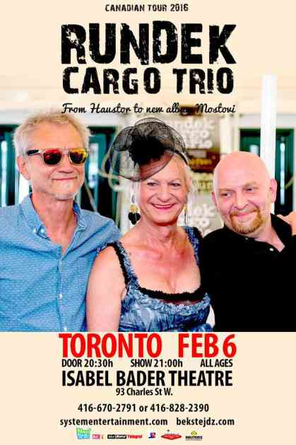 Rundek Cargo Trio je koncert nedelje u Vankuveru!
