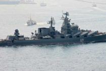 Ruska krstarica «Moskva« stigla u vode Sirije (VIDEO)
