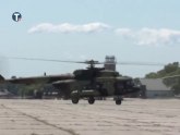 Ruski helikopteri preleteli u Batajnicu / VIDEO