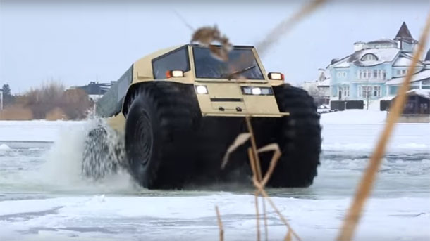 Rusko vozilo koje se kreće po bilo čemu (Video)