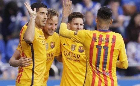 (VIDEO) ŠAMPION BROJAO DO 8: Barsa unakazila Deportivo, 4 gola Suareza!