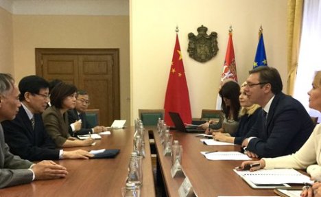 SUSRET VUČIĆA I LI VEJA: Kina u Srbiji ima iskrenog prijatelja i partnera