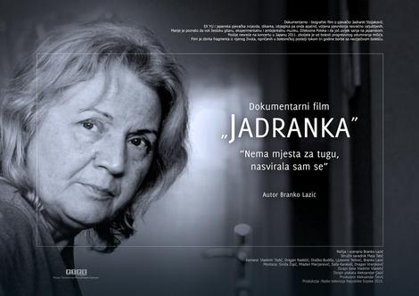 SVETSKA PREMIJERA Film o Jadranki Stojaković u Beogradu