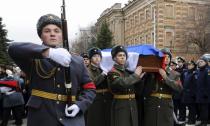 Sahranjen ruski heroj: Dao je život za svoju zemlju i drugove