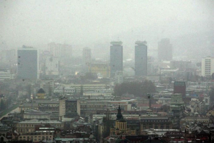 Sarajevski kanton: Upozorenje zbog zagađenosti vazduha