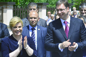 Sastali se Vučić i Kolinda