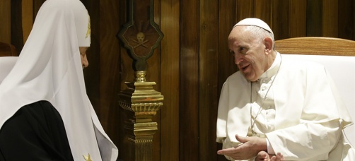Sastali se patrijarh Kiril i papa Franja