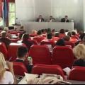 Sednica Skupštine grada prekinuta: Opozicija blokirala govornicu