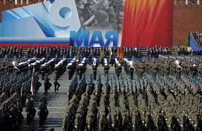 Si-En-En: Na paradi pokazano da je ruska vojska na vrhuncu moći