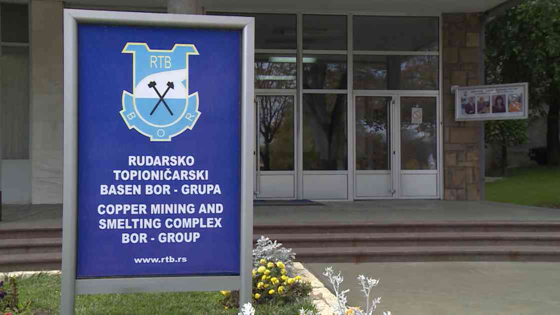 Sindikat pravosuđa pozvao Vladu da smeni direktora RTB Bor