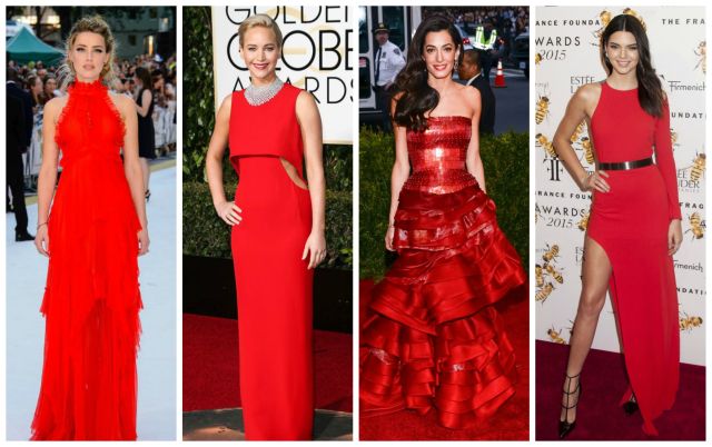 Sjaj i glamur: Poznate dame u crvenim haljinama