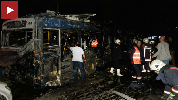 Snažna eksplozija u Ankari, najmanje 32 mrtva