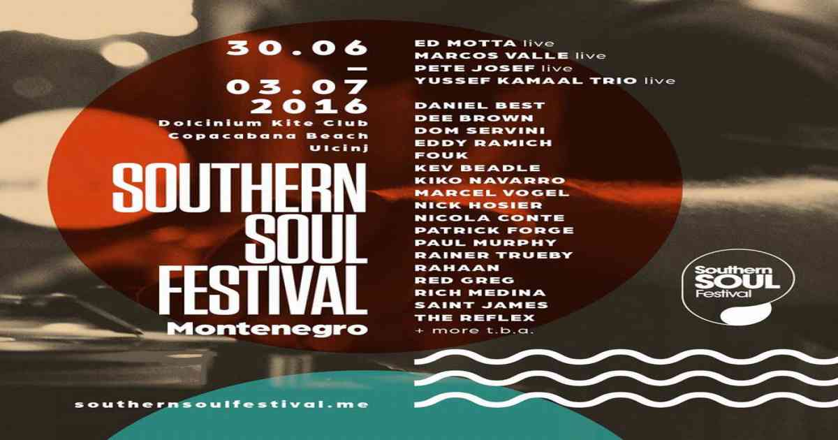 Southern Soul Montenegro 2016: Prva imena ovogodišnjeg programa! (FOTO + VIDEO)