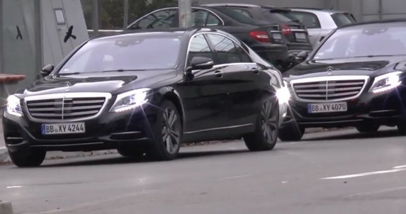 Špijunski video: Mercedes S klase facelift