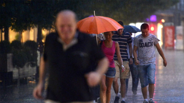 Srbiju očekuju obilne padavine