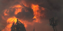 Vatrogasci: Požar u crkvi Svetog Save sumnjiv