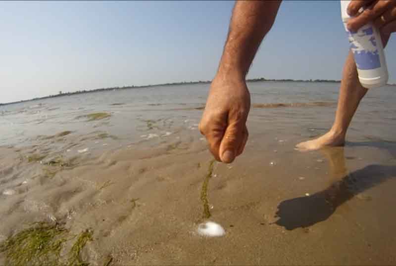 Šta se desi kad sipate pesak na obalu mora? VIDEO