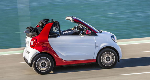 TopSpeed test: Smart Fortwo Cabrio