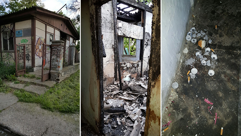 U OVOJ BARACI U CENTRU BEOGRADA BORAVE MIGRANTI: Nehumane uslove prikrile posledice požara (FOTO)