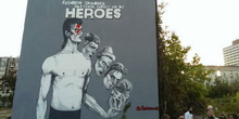U Sarajevu otkriven najveći mural sa likom Dejvida Bouvija
