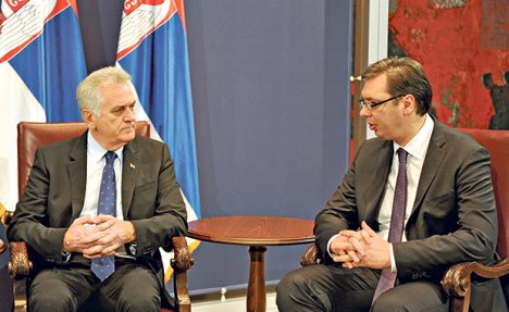 U ZGRADI PREDSEDNIŠTVA: Sutra konsultacije Nikolića i Vučića o novoj Vladi Srbije