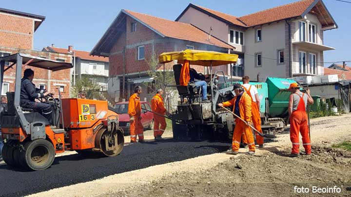  U podavalskim  naseljima  50 ulica po  prvi put asfaltirano