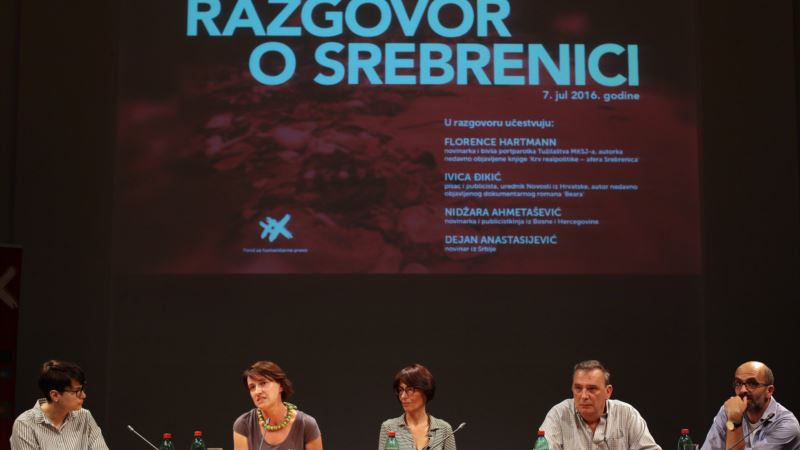 Učiti o genocidu u Srebrenici u Beogradu