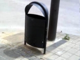 Učvršćene nove kante za smeće u Leskovcu 