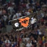 Uhapšen čovek koji je pustio dron na utakmici u Beogradu