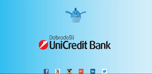 UniCredit Bank Srbija od danas zvanično „cvrkuće“