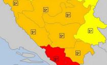 Upozorenje Meteoalarma: Obilne padavine u BiH
