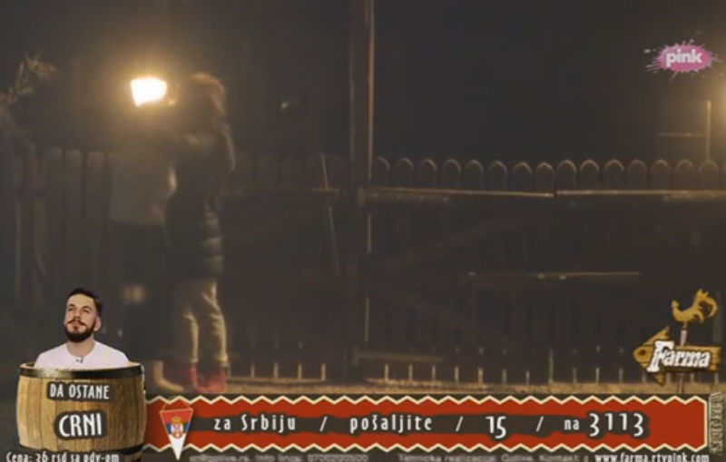Uzbuna na Farmi: Kristina htela da preskoči ogradu, Natalija je sprečila u bekstvu! VIDEO