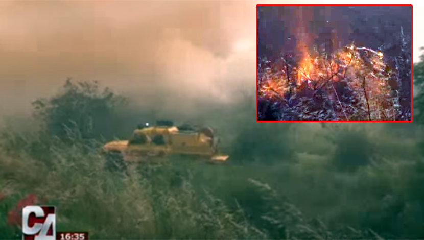 VATRENA STIHIJA GUTALA SVE PRED SOBOM: Veliki požar u blizini Trebinja nije ugrozio stanovništvo (VIDEO)