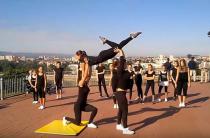 VIDEO: Flash Mob novosadskih gimnastičarki proglašen za najbolji