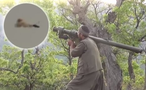 (VIDEO) IGLA SEJE SMRT NA NEBU: Ovako su Kurdi oborili turski helikopter AH-1 kobru