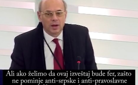 VIDEO SASUO IM SVE U LICE: Vatrenim govorom u Evropskom parlamentu ustao u odbranu Srba!