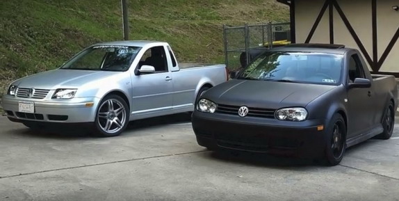 VIDEO: Volkswagen Golf i Jetta pick-up by Canadian UTE Team