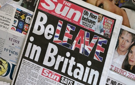 Važna uloga tiskanih medija i komunikacija u kampanji za Brexit