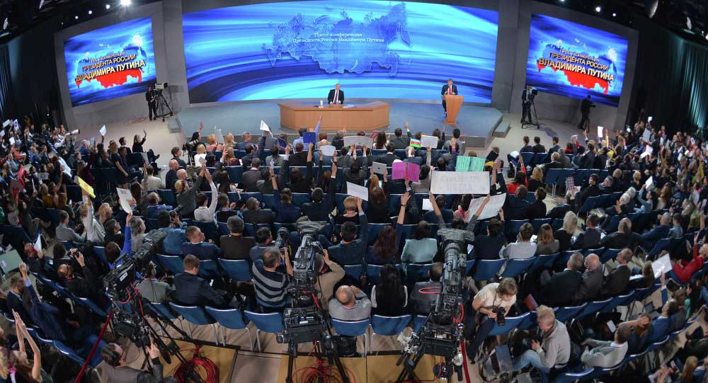 Velika pres-konferencija Vladimira Putina - UŽIVO