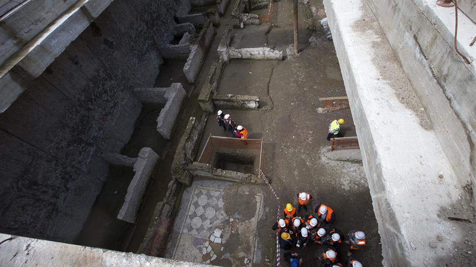 Veliko arheološko otkriće tokom izgradnje rimskog metroa