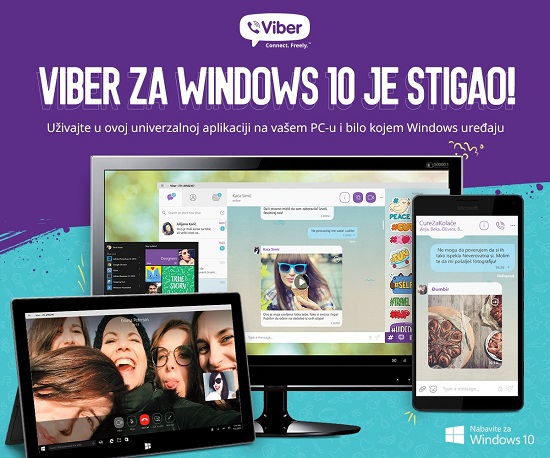 Viber predstavio sjajne funkcije nove aplikacije za Windows 10