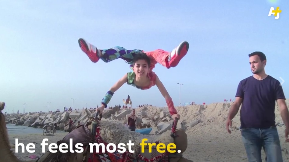Video: Dječak ‘guma’ iz Gaze